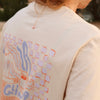longsleeve kremowy